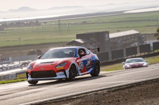 Sonoma, Sonoma Raceway, 12, Joseph Maley, Eagles Canyon, Fast Track, Toyota GR86, KO Supply, Joseph Maley Racing, Loventures, JA, Toyota GR Cup, Practice - P1, California, GRCup, Practice
 | SRO Motorsports Group