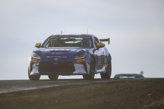 #98 Toyota GR86 of Max Schweid, RVA Graphics Motorsports by Speed Syndicate, GR Cup, Am, SRO America, Sonoma Raceway, Sonoma, CA, Mar 27 - 29, 2026
 | Fred Hardy | www.echoandorigin.studio &copy;2026