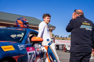 The Toyota GR Cup  Qualifying - Q1 in Sonoma, California on Saturday, March 28, 2026.

Qualifying, Qualifying - Q1 
72, Ethan Goulart, BSI Racing, Toyota GR86, Endava, TRD

Photo by
&mdash; JA | SRO Motorsports Group