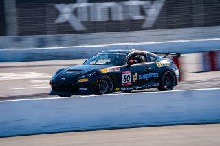 The Toyota GR Cup  Qualifying - Q1 in Sonoma, California on Saturday, March 28, 2026.

Qualifying, Qualifying - Q1 
80, Paityn Feyen, Copeland Motorsports, Toyota GR86, Snaptron, Redline Trucking, Shift up now

Photo by
&mdash; JA | SRO Motorsports Group