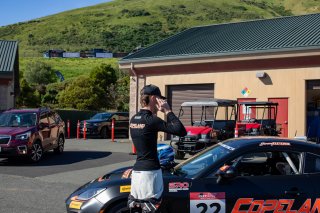 Sonoma, Sonoma Raceway, 22, Jeremy Fletcher, Copeland Motorsports, Toyota GR86, Bella Galloway / TGRNA, Toyota GR Cup, Qualifying - Q1, California, GRCup
 | SRO Motorsports Group
