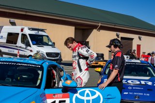 Sonoma, Sonoma Raceway, 15, Spike Kohlbecker, TechSport Racing, Toyota GR86, Bella Galloway / TGRNA, Toyota GR Cup, Qualifying - Q1, California, GRCup
 | SRO Motorsports Group
