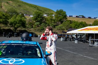 Sonoma, Sonoma Raceway, 15, Spike Kohlbecker, TechSport Racing, Toyota GR86, Bella Galloway / TGRNA, Toyota GR Cup, Qualifying - Q1, California, GRCup
 | SRO Motorsports Group