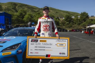 #15 Toyota GR86 of Spike Kohlbecker, TechSport Racing, GR Cup, Am, SRO America, Sonoma Raceway, Sonoma, CA, Mar 27 - 29, 2026
 | Fred Hardy | www.echoandorigin.studio &copy;2026