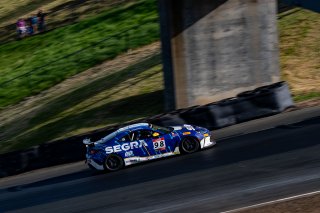 The Toyota GR Cup  Round 3 - R1 in Sonoma, California on Saturday, March 28, 2026.

Race, Round 3 - R1 
98, Max Schweid, RVA Graphics Motorsports by Speed Syndicate, Toyota GR86, Segra

Photo by
&mdash; JA | SRO Motorsports Group