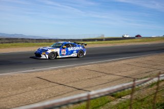 Sonoma, Sonoma Round 3 - R1way, 98, Max Schweid, RVA Graphics Motorsports by Speed Syndicate, Toyota GR86, Segra, Bella Galloway / TGRNA, Toyota GR Cup, Round 3 - R1, California, GRCup, GR86 Cup Car
 | SRO Motorsports Group