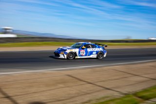 Sonoma, Sonoma Round 3 - R1way, 98, Max Schweid, RVA Graphics Motorsports by Speed Syndicate, Toyota GR86, Segra, Bella Galloway / TGRNA, Toyota GR Cup, Round 3 - R1, California, GRCup, GR86 Cup Car
 | SRO Motorsports Group