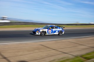 Sonoma, Sonoma Round 3 - R1way, 98, Max Schweid, RVA Graphics Motorsports by Speed Syndicate, Toyota GR86, Segra, Bella Galloway / TGRNA, Toyota GR Cup, Round 3 - R1, California, GRCup, GR86 Cup Car
 | SRO Motorsports Group