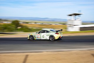 Sonoma, Sonoma Round 3 - R1way, 21, Michael Edwards, Eagles Canyon, Fast Track, Toyota GR86, Woodbine, CMMG, Bella Galloway / TGRNA, Toyota GR Cup, Round 3 - R1, California, GRCup, GR86 Cup Car
 | SRO Motorsports Group