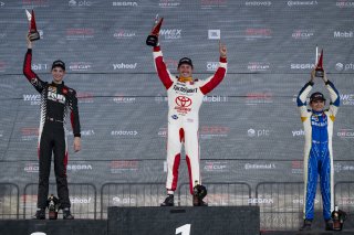 #15 Toyota GR86 of Spike Kohlbecker, TechSport Racing, GR Cup, Am, SRO America, Sonoma Raceway, Sonoma, CA, Mar 27 - 29, 2026 #2 Toyota GR86 of Will Robusto, RVA Graphics Motorsports by Speed Syndicate, 2026 #98 Toyota GR86 of Max Schweid, 2026
 | Fred Hardy | www.echoandorigin.studio &copy;2026