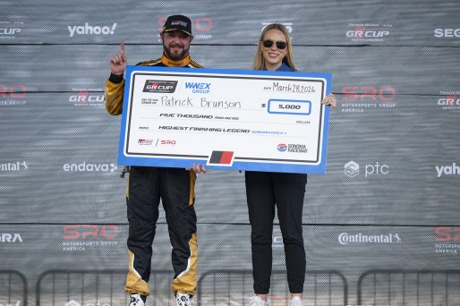 #93 Toyota GR86 of Patrick Brunson, Eagles Canyon w/ Fast Track, GR Cup, Am, SRO America, Sonoma Raceway, Sonoma, CA, Mar 27 - 29, 2026
 | Fred Hardy | www.echoandorigin.studio &copy;2026