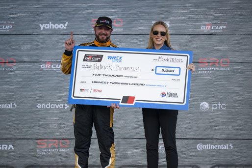 #93 Toyota GR86 of Patrick Brunson, Eagles Canyon w/ Fast Track, GR Cup, Am, SRO America, Sonoma Raceway, Sonoma, CA, Mar 27 - 29, 2026
 | Fred Hardy | www.echoandorigin.studio &copy;2026