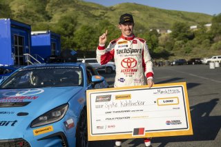 #15 Toyota GR86 of Spike Kohlbecker, TechSport Racing, GR Cup, Am, SRO America, Sonoma Raceway, Sonoma, CA, Mar 27 - 29, 2026
 | Fred Hardy | www.echoandorigin.studio &copy;2026