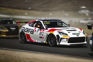 #812 Toyota GR86 of Maite Caceres, RAFA Racing Team, GR Cup, Am, SRO America, Sonoma Raceway, Sonoma, CA, Mar 27 - 29, 2026
 | Fred Hardy | www.echoandorigin.studio &copy;2026