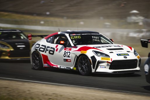 #812 Toyota GR86 of Maite Caceres, RAFA Racing Team, GR Cup, Am, SRO America, Sonoma Raceway, Sonoma, CA, Mar 27 - 29, 2026
 | Fred Hardy | www.echoandorigin.studio &copy;2026