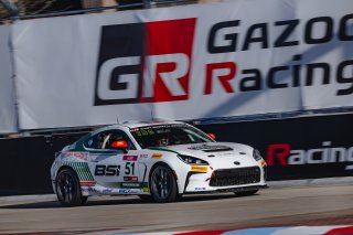 #51 Toyota GR86 of Massimo Sunseri, 2026, Am, Arlington, BSI Racing, GR Cup, Mar 13 - 15, SRO America, TX
 | Fred Hardy | www.echoandorigin.studio &copy;2026