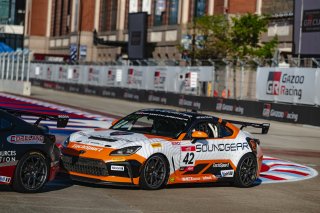 #42 Toyota GR86 of Parker DeLong, 2026, Am, Arlington, GR Cup, Mar 13 - 15, SRO America, TX, TechSport Racing
 | Fred Hardy | www.echoandorigin.studio &copy;2026