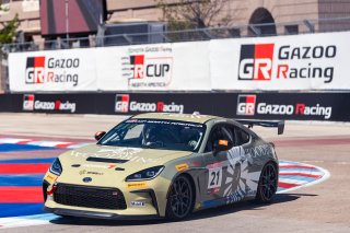 Arlington, Arlington Grand Prix, 21, Michael Edwards, Eagles Canyon, Fast Track Racing, Toyota GR86, Trevor Travis / TGRNA, Toyota GR Cup, Practice - P2, Texas, GRCup
 | SRO Motorsports Group