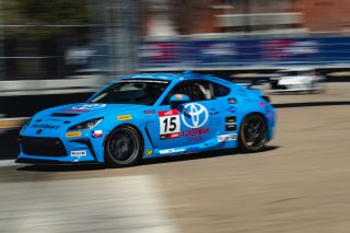 #15 Toyota GR86 of Spike Kohlbecker, 2026, Am, Arlington, GR Cup, Mar 13 - 15, SRO America, TX, TechSport Racing
 | Fred Hardy | www.echoandorigin.studio &copy;2026