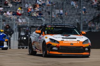 #42 Toyota GR86 of Parker DeLong, 2026, Am, Arlington, GR Cup, Mar 13 - 15, SRO America, TX, TechSport Racing
 | Fred Hardy | www.echoandorigin.studio &copy;2026