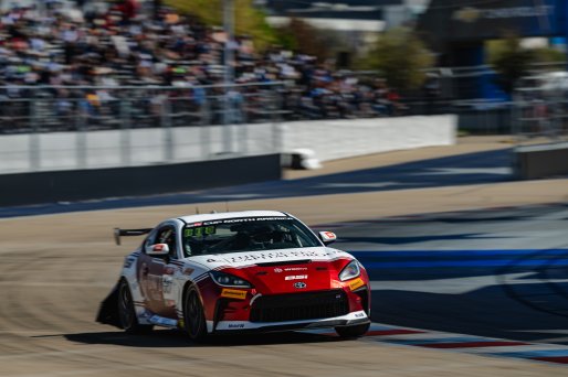 #007 Toyota GR86 of Amilio DiLauro, 2026, Am, Arlington, BSI Racing, GR Cup, Mar 13 - 15, SRO America, TX
 | Fred Hardy | www.echoandorigin.studio &copy;2026
