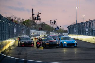 #15 Toyota GR86 of Spike Kohlbecker, TechSport Racing, GR Cup, Am, #22 Toyota GR86 of Jeremy Fletcher, Copeland Motorsports, SRO America, Arlington, TX, Mar 13 - 15, 2026
 | Fred Hardy | www.echoandorigin.studio &copy;2026