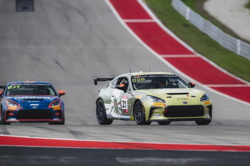 #21 Toyota GR86 of Michael Edwards, Eagles Canyon w/Fast Track, GR Cup, Am, SRO America, Circuit of The Americas, Austin, TX, Apr 24 - 26, 2026
 | Fred Hardy | www.echoandorigin.studio &copy;2026