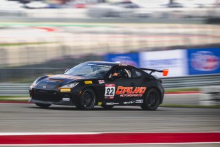 #22 Toyota GR86 of Jeremy Fletcher, Copeland Motorsports, GR Cup, Am, SRO America, Circuit of The Americas, Austin, TX, Apr 24 - 26, 2026
 | Fred Hardy | www.echoandorigin.studio &copy;2026