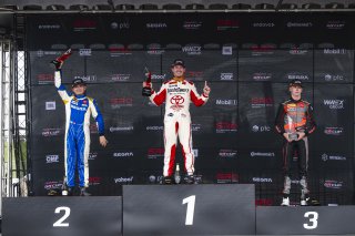 #15 Toyota GR86 of Spike Kohlbecker, TechSport Racing, GR Cup, Am, SRO America, Circuit of The Americas, Austin, TX, Apr 24 - 26, 2026, #98 Toyota GR86 of Max Schweid, RVA Graphics Motorsports by Speed Syndicate, #22 Toyota GR86 of Jeremy Fletcher, Copela | Fred Hardy | www.echoandorigin.studio &copy;2026