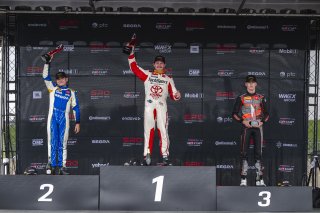 #15 Toyota GR86 of Spike Kohlbecker, TechSport Racing, GR Cup, Am, SRO America, Circuit of The Americas, Austin, TX, Apr 24 - 26, 2026, #98 Toyota GR86 of Max Schweid, RVA Graphics Motorsports by Speed Syndicate, #22 Toyota GR86 of Jeremy Fletcher, Copela | Fred Hardy | www.echoandorigin.studio &copy;2026