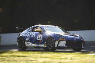 #98 Toyota GR86 of Max Schweid, RVA Graphics Motorsports by Speed Syndicate, GR Cup, Am, SRO America, Road Atlanta, Braselton, GA, June 12 - 14, 2026
 | Fred Hardy | www.echoandorigin.studio &copy;2026
