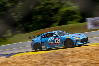 The Toyota GR Cup  Practice - P2 in Braselton, Georgia on Friday, June 12, 2026.

Practice, Practice - P2 
15, Spike Kohlbecker, TechSport Racing, Toyota GR86, Ackerman Toyota

Photo by
&mdash; JA | SRO Motorsports Group