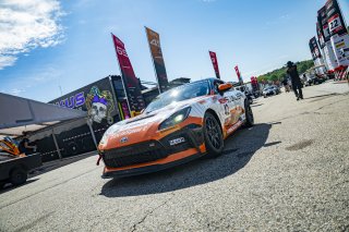 The Toyota GR Cup  Qualifying - Q1 in Braselton, Georgia on Saturday, June 13, 2026.

Qualifying, Qualifying - Q1 
42, Parker DeLong, TechSport Racing, Toyota GR86, Soundgear

Photo by
&mdash; JA | SRO Motorsports Group