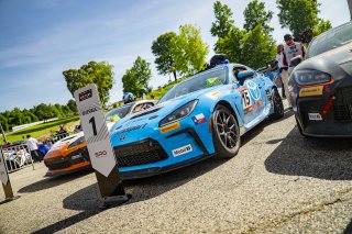 The Toyota GR Cup  Round 7 - R1 in Braselton, Georgia on Saturday, June 13, 2026.

Podium, Round 7 - R1 
15, Spike Kohlbecker, TechSport Racing, Toyota GR86, Ackerman Toyota

Photo by
&mdash; JA | SRO Motorsports Group