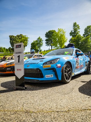 The Toyota GR Cup  Round 7 - R1 in Braselton, Georgia on Saturday, June 13, 2026.

Podium, Round 7 - R1 
15, Spike Kohlbecker, TechSport Racing, Toyota GR86, Ackerman Toyota

Photo by
&mdash; JA | SRO Motorsports Group