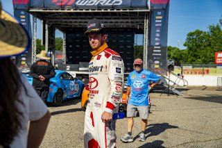 The Toyota GR Cup  Round 7 - R1 in Braselton, Georgia on Saturday, June 13, 2026.

Podium, Round 7 - R1 
15, Spike Kohlbecker, TechSport Racing, Toyota GR86, Ackerman Toyota

Photo by
&mdash; JA | SRO Motorsports Group