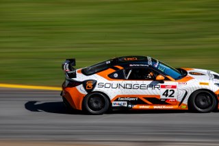 Braselton, Road Atlanta, 42, Parker DeLong, TechSport Racing, Toyota GR86, Soundgear, Bella Galloway / TGRNA, Toyota GR Cup, Round 7 - R1, Georgia, GRCup, Atlanta Race, GRCup Atlanta, On Track
 | SRO Motorsports Group