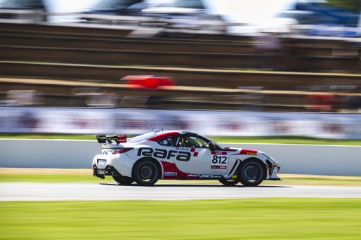 #812 Toyota GR86 of Maite Caceres, RAFA Racing Team, GR Cup, Am, SRO America, Road Atlanta, Braselton, GA, June 12 - 14, 2026
 | Fred Hardy | www.echoandorigin.studio &copy;2026