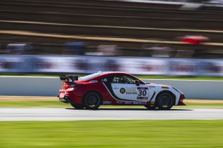 #30 Toyota GR86 of Joe Rainey, Rainey Homes Racing, GR Cup, Am, SRO America, Road Atlanta, Braselton, GA, June 12 - 14, 2026
 | Fred Hardy | www.echoandorigin.studio &copy;2026