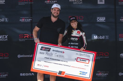 #812 Toyota GR86 of Maite Caceres, RAFA Racing Team, GR Cup, Am, SRO America, Road Atlanta, Braselton, GA, June 12 - 14, 2026
 | Fred Hardy | www.echoandorigin.studio &copy;2026