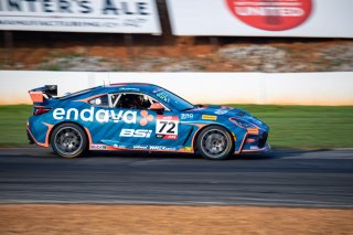 Braselton, Qualifying, Road Atlanta, 72, Ethan Goulart, BSI Racing, Toyota GR86, Endava, TRD, Bella Galloway / TGRNA, Toyota GR Cup, Qualifying - Q2, Georgia, GRCup
 | SRO Motorsports Group