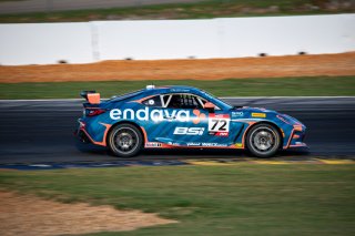 Braselton, Qualifying, Road Atlanta, 72, Ethan Goulart, BSI Racing, Toyota GR86, Endava, TRD, Bella Galloway / TGRNA, Toyota GR Cup, Qualifying - Q2, Georgia, GRCup
 | SRO Motorsports Group
