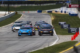 Race Start, #15 Toyota GR86 of Spike Kohilbecker, TechSport Racing, GR Cup, Am, SRO America, Road Atlanta, Braselton, GA, June 12 - 14, 2026
 | Fred Hardy | www.echoandorigin.studio &copy;2026