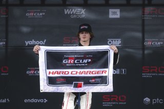 Hard Charger Award, Toyota GR86, Livio Galanti, GR Cup, SRO America, Road Atlanta, Braselton, GA, June 12 - 14, 2026
 | Fred Hardy | www.echoandorigin.studio &copy;2026