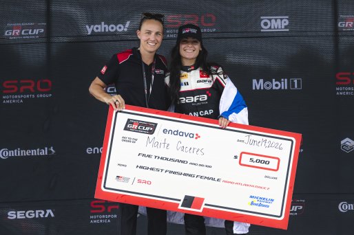 #812 Toyota GR86 of Maite Caceres, RAFA Racing Team, GR Cup, Am, SRO America, Road Atlanta, Braselton, GA, June 12 - 14, 2026
 | Fred Hardy | www.echoandorigin.studio &copy;2026