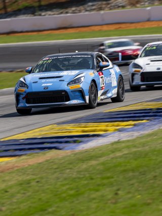 The Toyota GR Cup  Practice - P3 in Braselton, Georgia on Thursday, June 11, 2026.

Test Session, Practice - P3 
98, Max Schweid, RVA Graphics Motorsports by Speed Syndicate, Toyota GR86, Segra

Photo by
&mdash; JA | SRO Motorsports Group