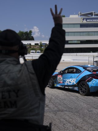 The Toyota GR Cup  Practice - P3 in Braselton, Georgia on Thursday, June 11, 2026.

Test Session, Practice - P3 
85, Ava Schletz, Eagles Canyon w/ Fast Track, Toyota GR86, Eagles Canyon Raceway

Photo by
&mdash; JA | SRO Motorsports Group