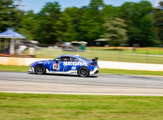 Braselton, Road Atlanta, 98, Max Schweid, RVA Graphics Motorsports by Speed Syndicate, Toyota GR86, Segra, Bella Galloway / TGRNA, Toyota GR Cup, Practice - P1, Georgia, GRCup, Practice
 | SRO Motorsports Group