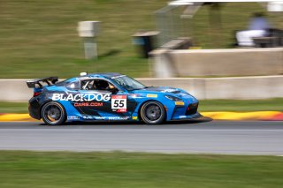 Plymouth, Road America, 55, Liam Harrison, Blackdog Racing, Toyota GR86, Blackdog Cars.com, Bella Galloway / TGRNA, Toyota GR Cup, Practice - P1, Wisconsin, GRCup
 | SRO Motorsports Group