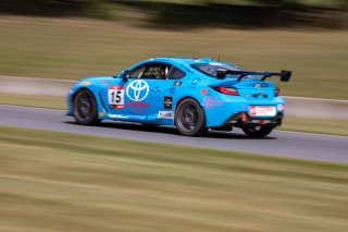 Plymouth, Road America, 15, Spike Kohlbecker, TechSport Racing, Toyota GR86, Ackerman Toyota, Bella Galloway / TGRNA, Toyota GR Cup, Practice - P2, Wisconsin, GRCup
 | SRO Motorsports Group